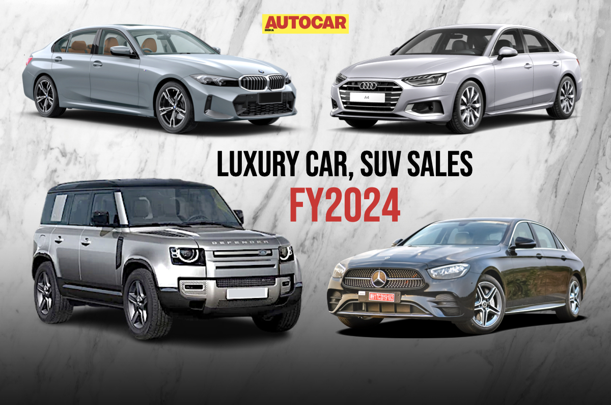 Luxury car, SUV sales in India in 2024